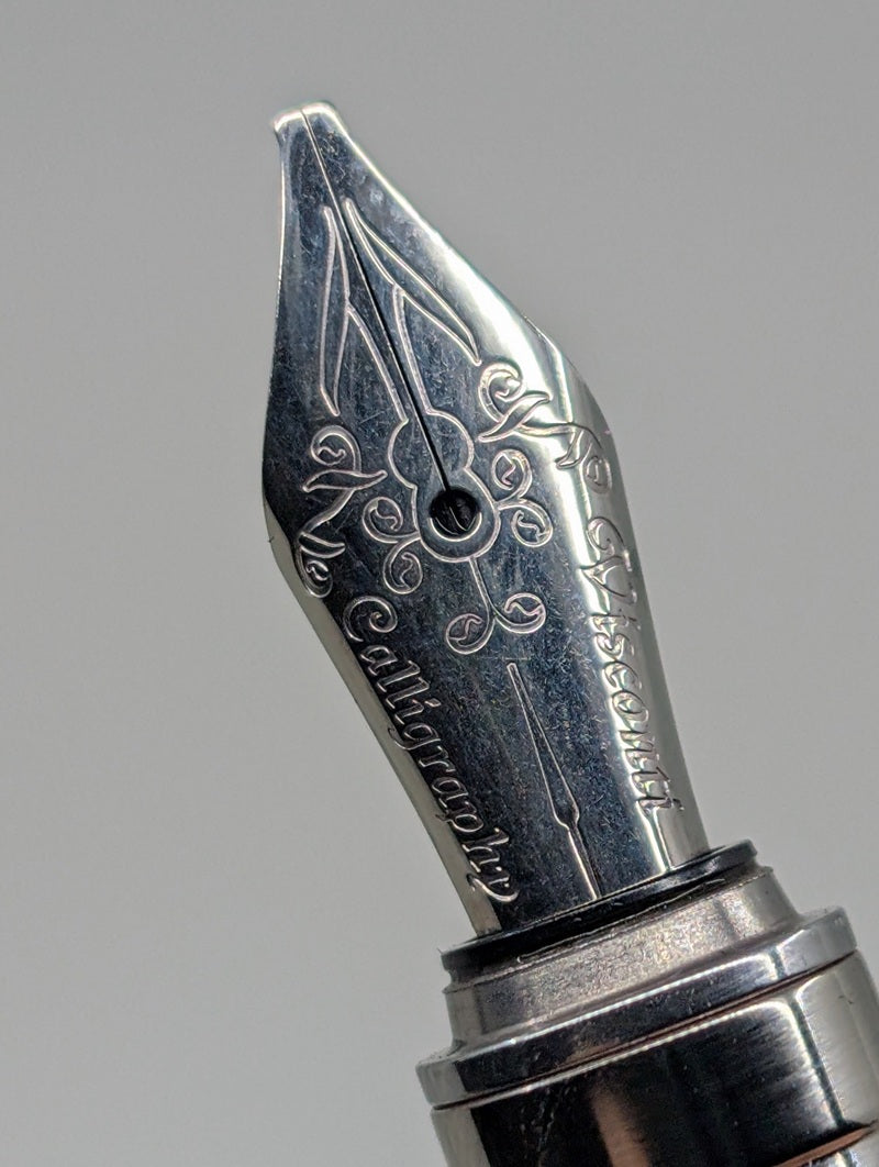 *Consignment* Visconti Rembrandt Purple Fountain Pen Calligraphy Nib
