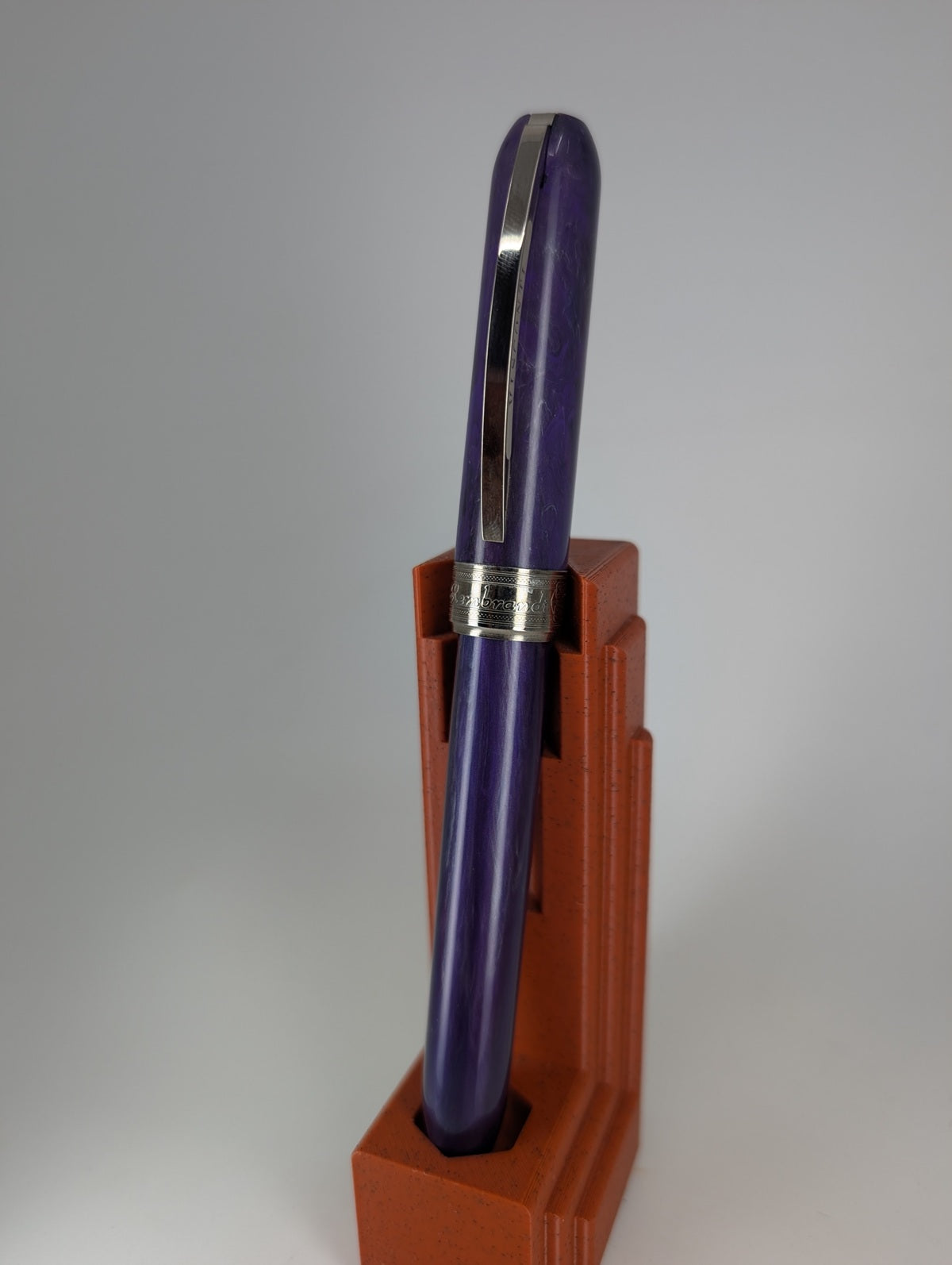 *Consignment* Visconti Rembrandt Purple Fountain Pen Calligraphy Nib