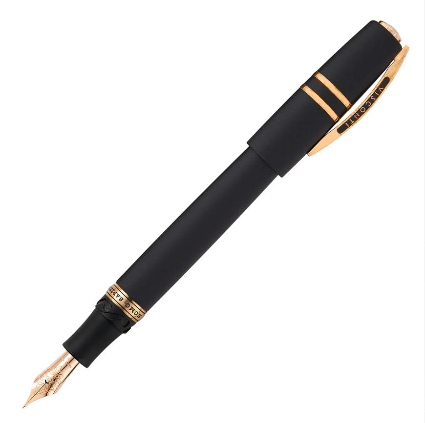 Visconti Homo Sapiens Bronze Age Fountain Pen with Rose Gold Nib in FINE