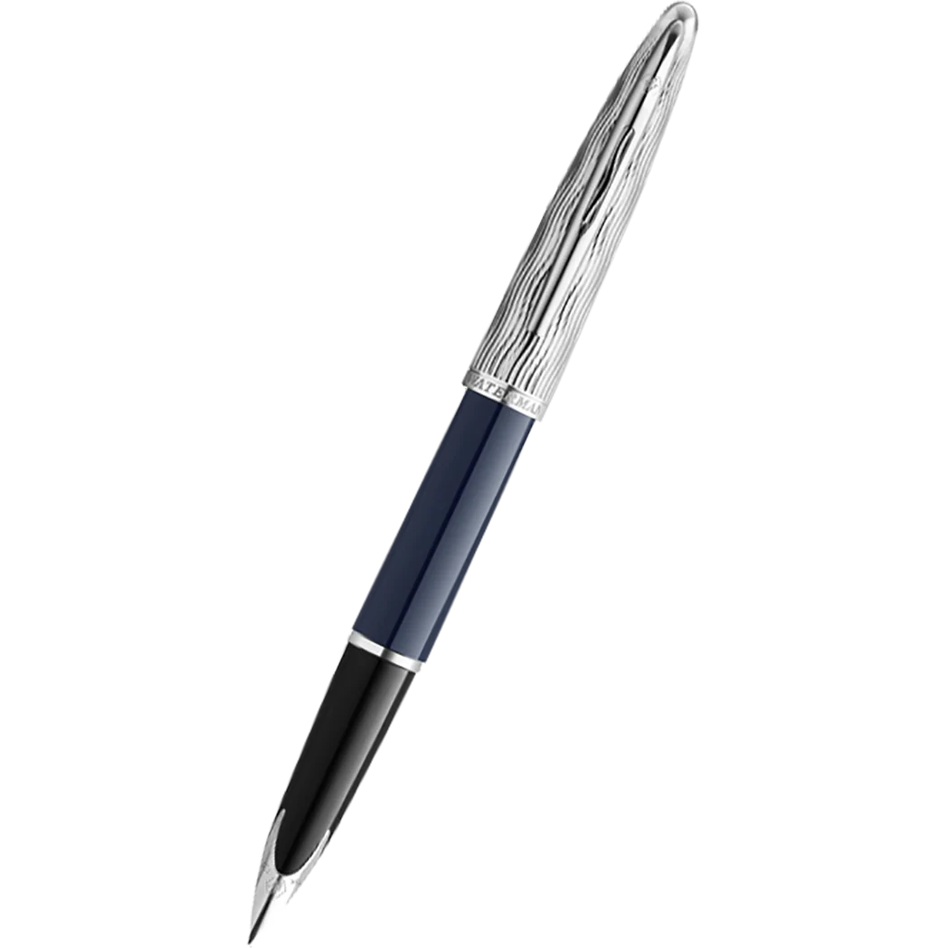 Waterman Carene SE Blue Deluxe Fountain Pen Medium Nib