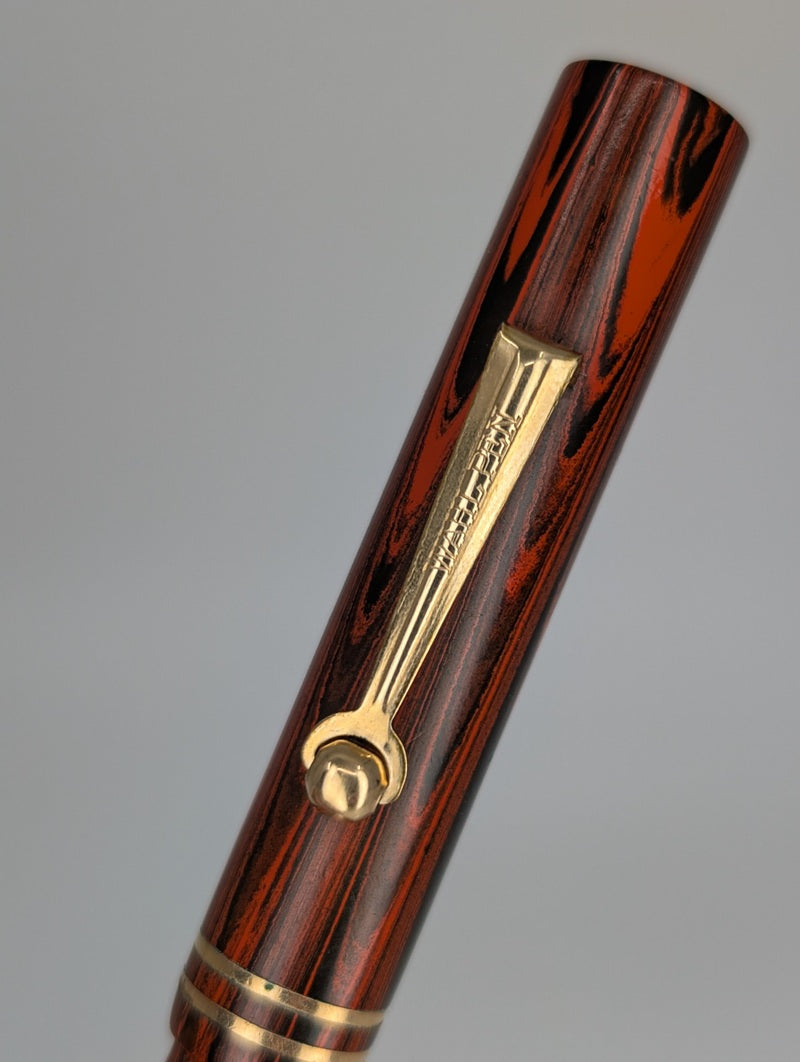 *Consignment* Eversharp Red Ebonite Fountain Pen 14k #2 Signature Nib