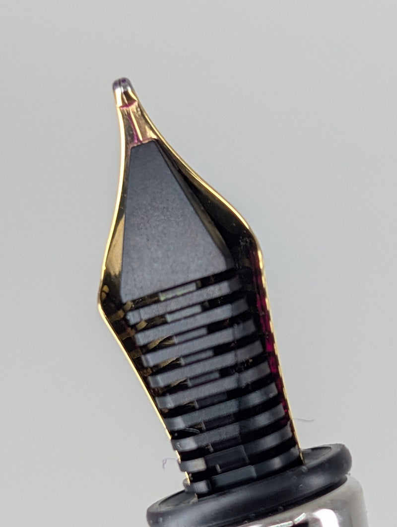*Consignment* Waldmann Tango Imagination Lilac Fountain Pen 18k Gold Broad Nib