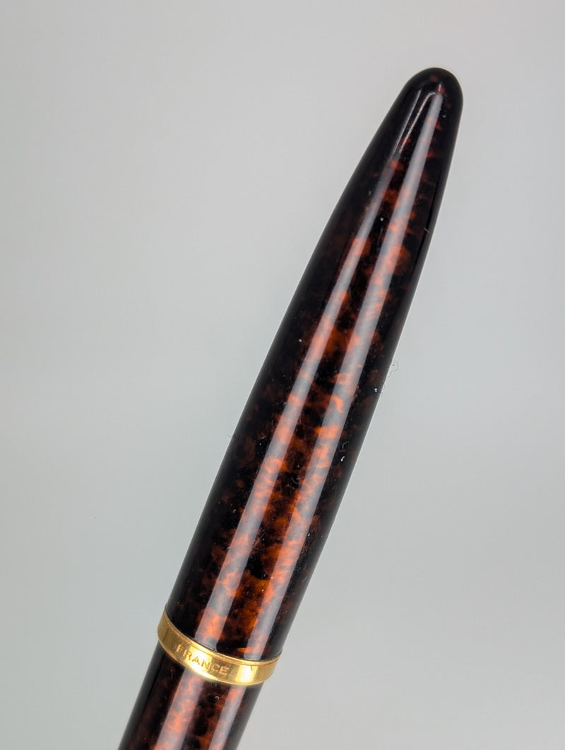 *Consignment* Waterman Carene Amber 18k Gold Fine Nib