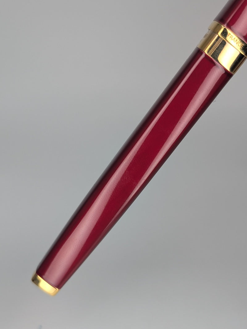 *Consignment* Waterman Exception Slim Red / Gold Rollerball Pen