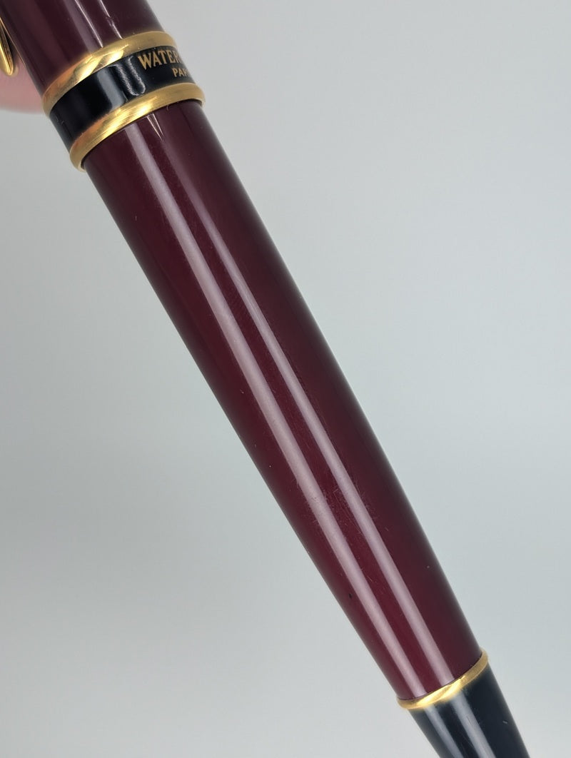 *Consignment* Waterman Expert Burgundy Fountain Pen Medium Nib