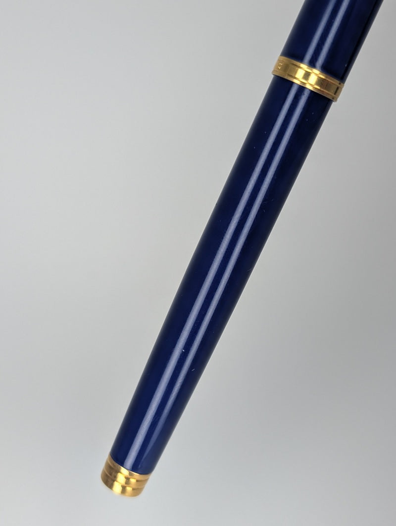 *Consignment* Waterman Gentleman Blue Lacquer Rollerball Pen