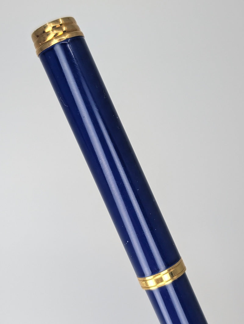 *Consignment* Waterman Gentleman Blue Lacquer Rollerball Pen