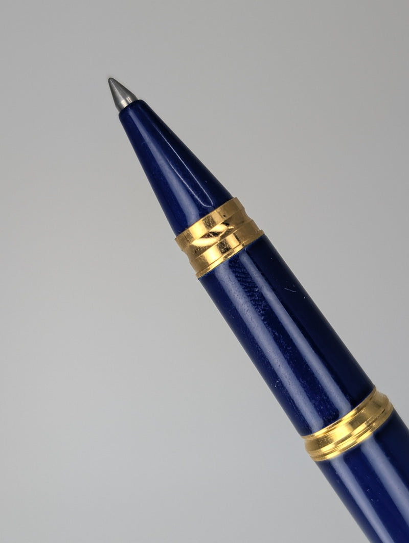 *Consignment* Waterman Gentleman Blue Lacquer Rollerball Pen