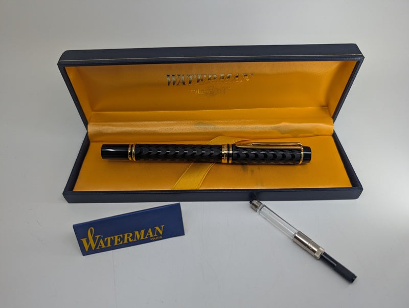*Consignment* Waterman Le Man 100 Opera Fountain Pen 18k Gold Medium Nib