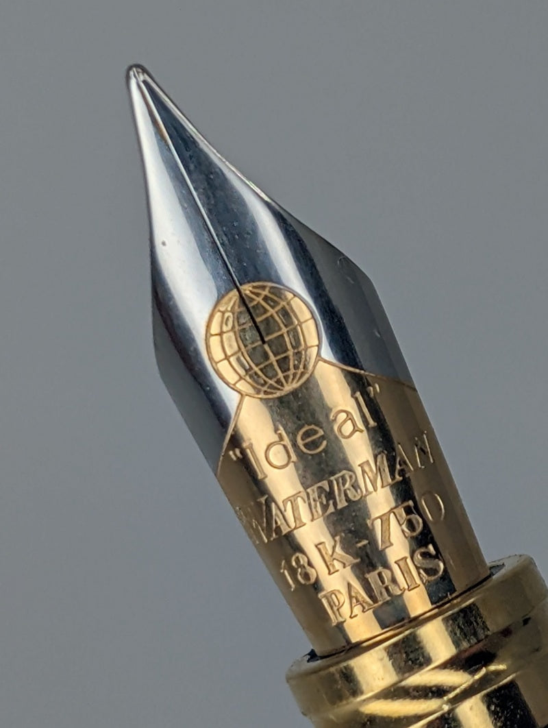 *Consignment* Waterman Le Man 100 Opera Fountain Pen 18k Gold Medium Nib