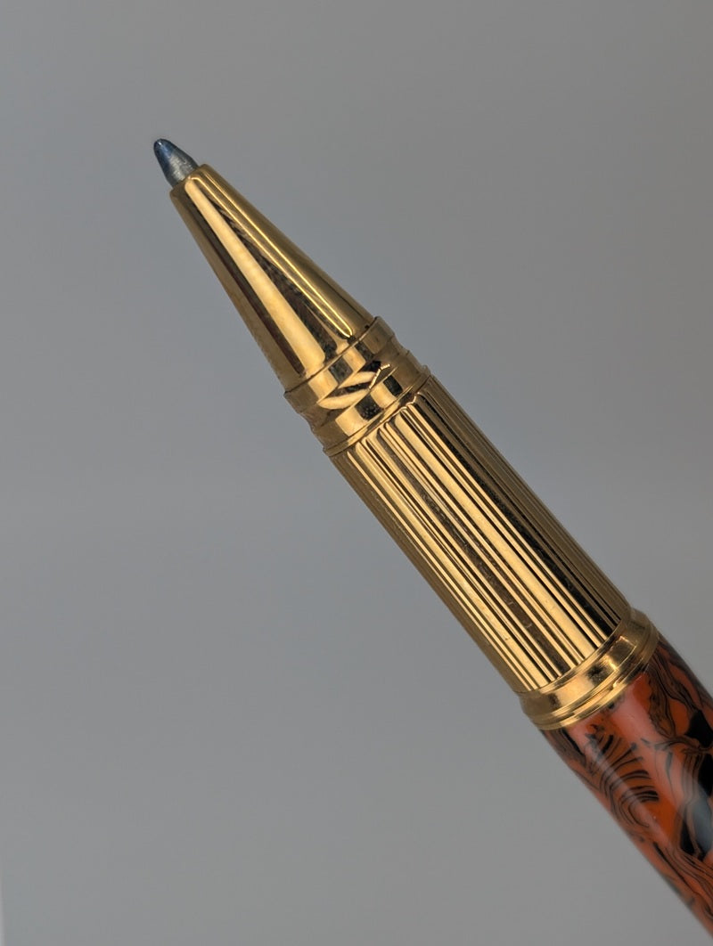 *Consignment* Waterman Le Man 200 Rhapsody Red / Black Mottled Rollerball Pen