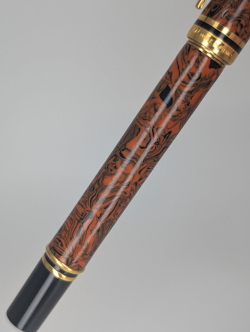 *Consignment* Waterman Rhapsody Le Man 200 Red Ripple Rollerball Pen
