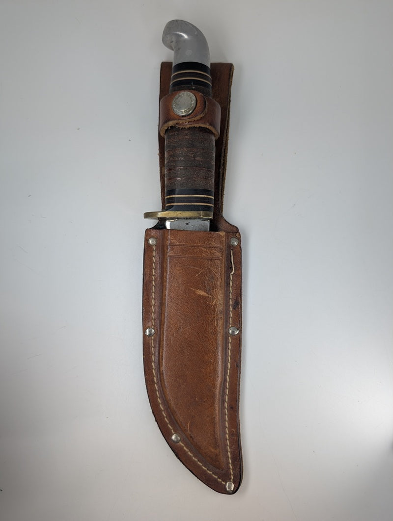 *Consignment* Vintage Western USA Fixed Blade Knife Unknown Maker