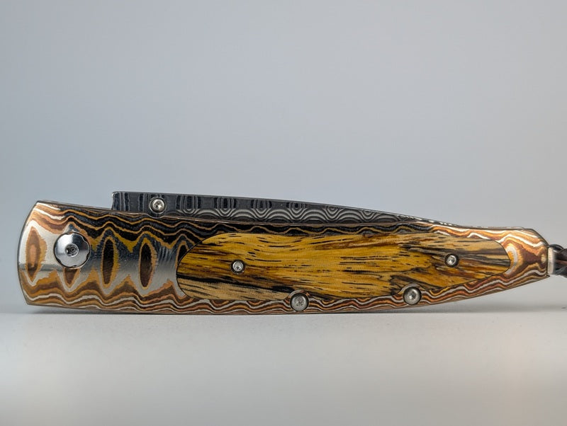 *Consignment* William Henry B10-1108 Woodside Buttonlock Folding Knife #44 of 50