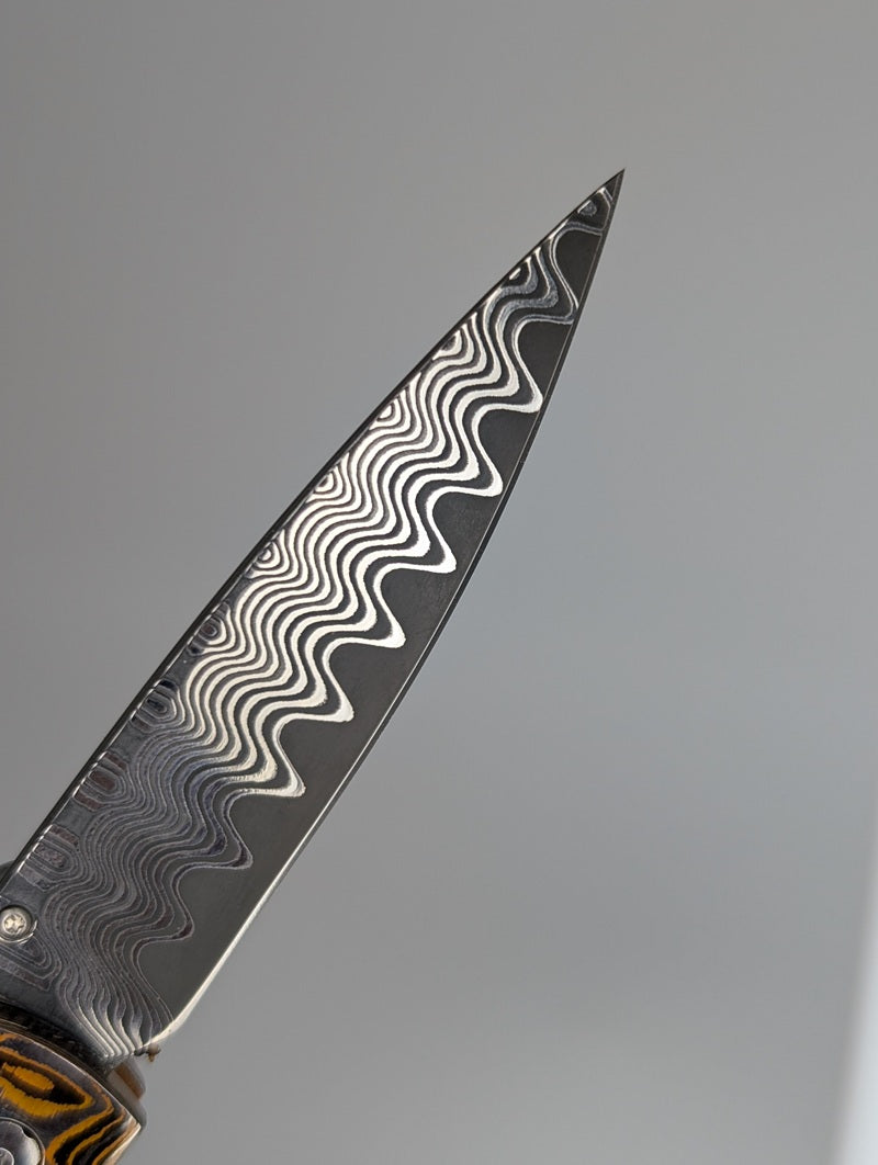 *Consignment* William Henry B10-1108 Woodside Buttonlock Folding Knife #44 of 50