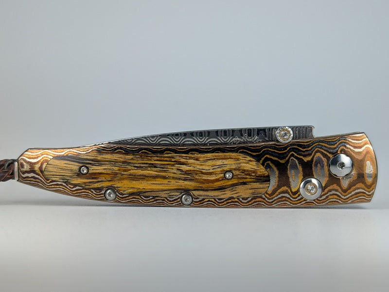 *Consignment* William Henry B10-1108 Woodside Buttonlock Folding Knife #44 of 50