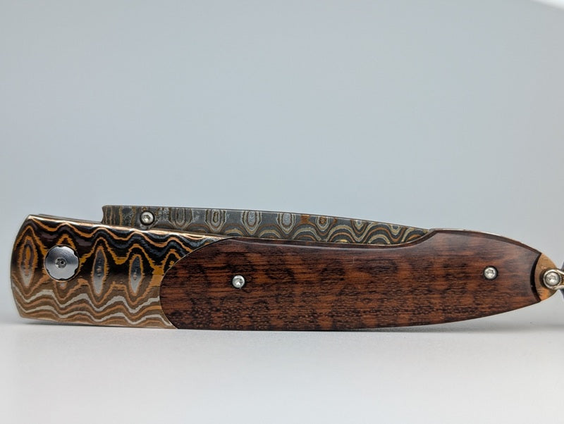 *Consignment* William Henry B10 Red Creek Buttonlock Folding  Knife #100 of 100