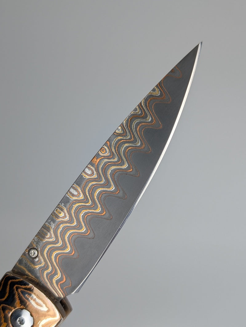 *Consignment* William Henry B10 Red Creek Buttonlock Folding  Knife #100 of 100