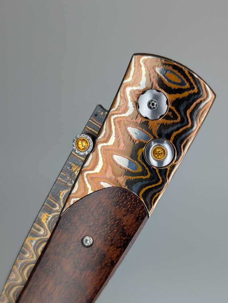 *Consignment* William Henry B10 Red Creek Buttonlock Folding  Knife #100 of 100