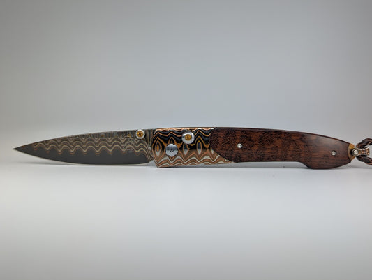 *Consignment* William Henry B10 Red Creek Buttonlock Folding  Knife #100 of 100