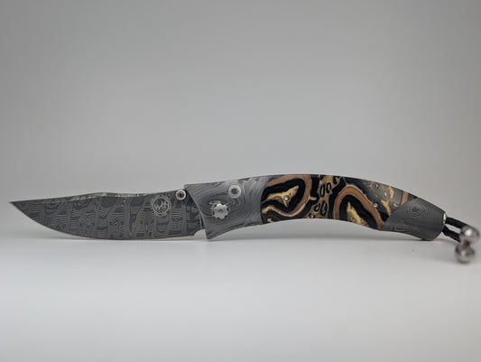 William Henry B21 Fernwood Buttonlock Folding Knife #34 of 100