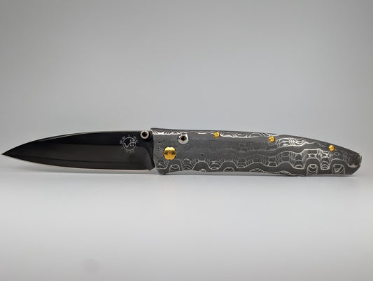 *Consignment* William Henry Gray Ghost Buttonlock Folding Knife #2 of 50