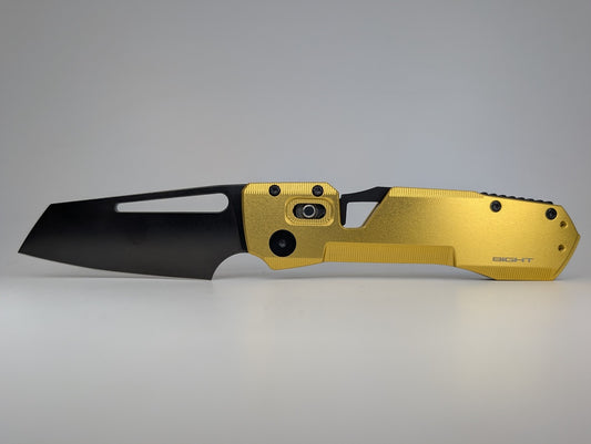 *Consignment* WinterBlade Co. Factor 8ight Gold DLC Magnacut Folding Knife