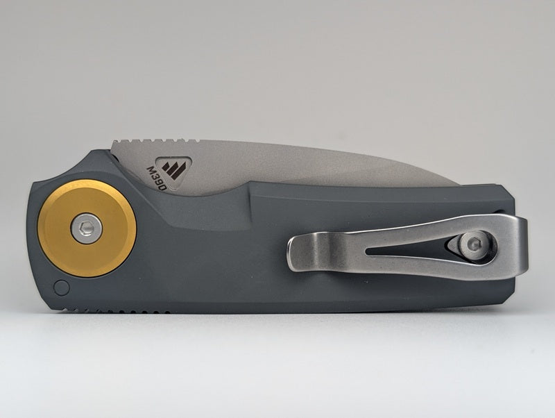 *Consignment* Work Sharp Gray Compact RMX Drop Point M390 Folding Knife