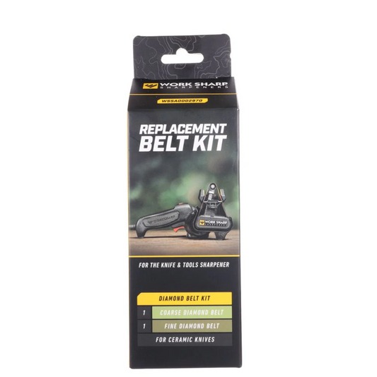 Work Sharp 2pk Replacement Fine and Coarse Grit Diamond Belt Kit for The Knife and Tool Sharpener