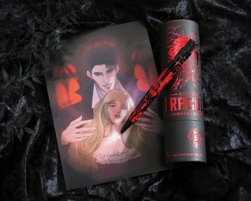 Retro 51 Tornado Popper Dracula Rollerball Pen
