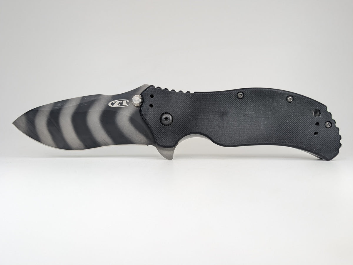 Zero Tolerance G-10 Tiger Stripe S30V Assisted Folding Knife
