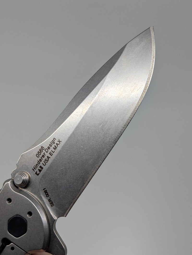 *Consignment* ZT Hinderer 0566 G-10 Assisted Folding Knife