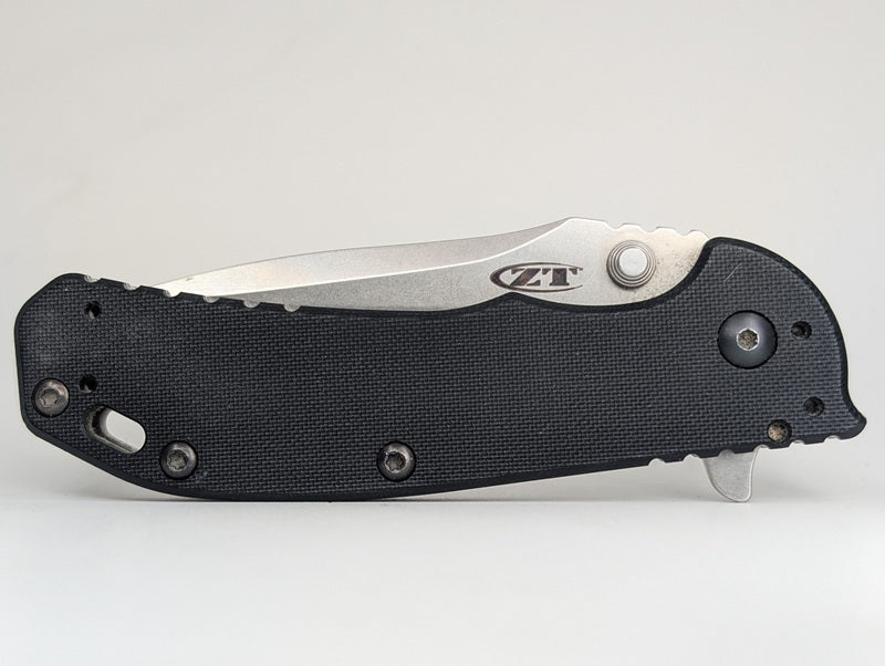 *Consignment* ZT Hinderer 0566 G-10 Assisted Folding Knife