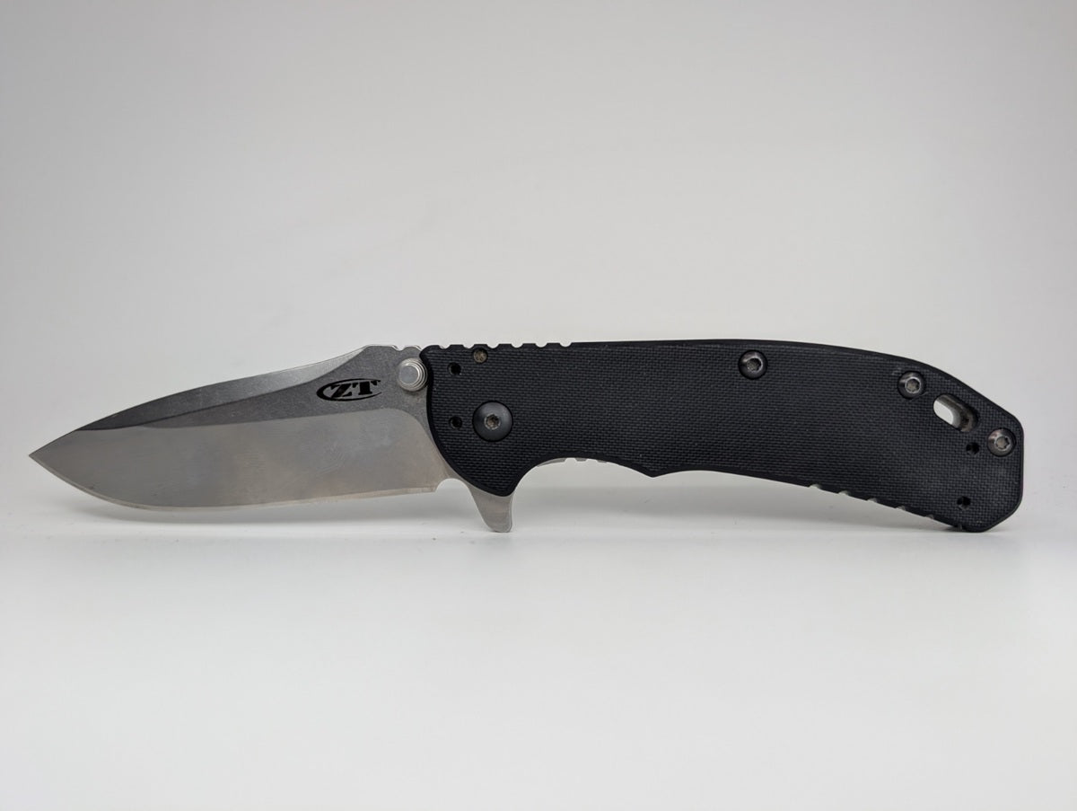 *Consignment* ZT Hinderer 0566 G-10 Assisted Folding Knife