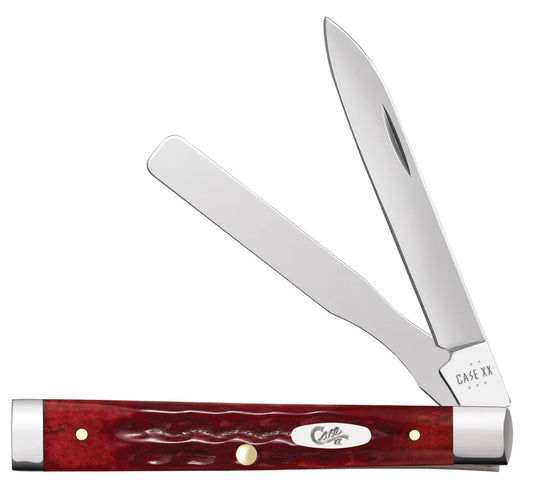 Case Knives Corn Cob Jig Pocket Worn Old Red Bone Baby Doc Folding Knife