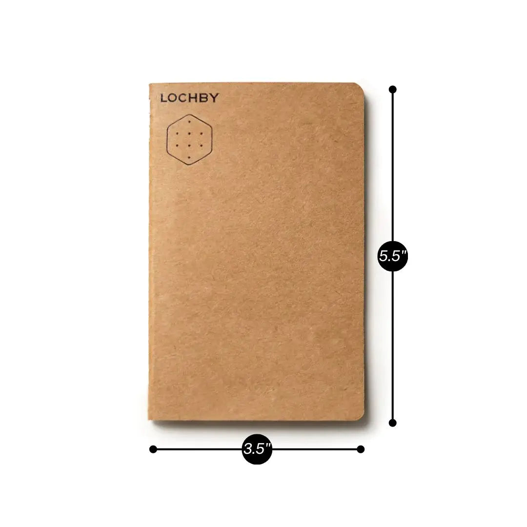 LOCHBY Tomoe River Pocket Notebooks 3.5" x 5.5"