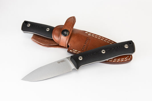 Lionsteel B35 Black Fixed Blade Knife