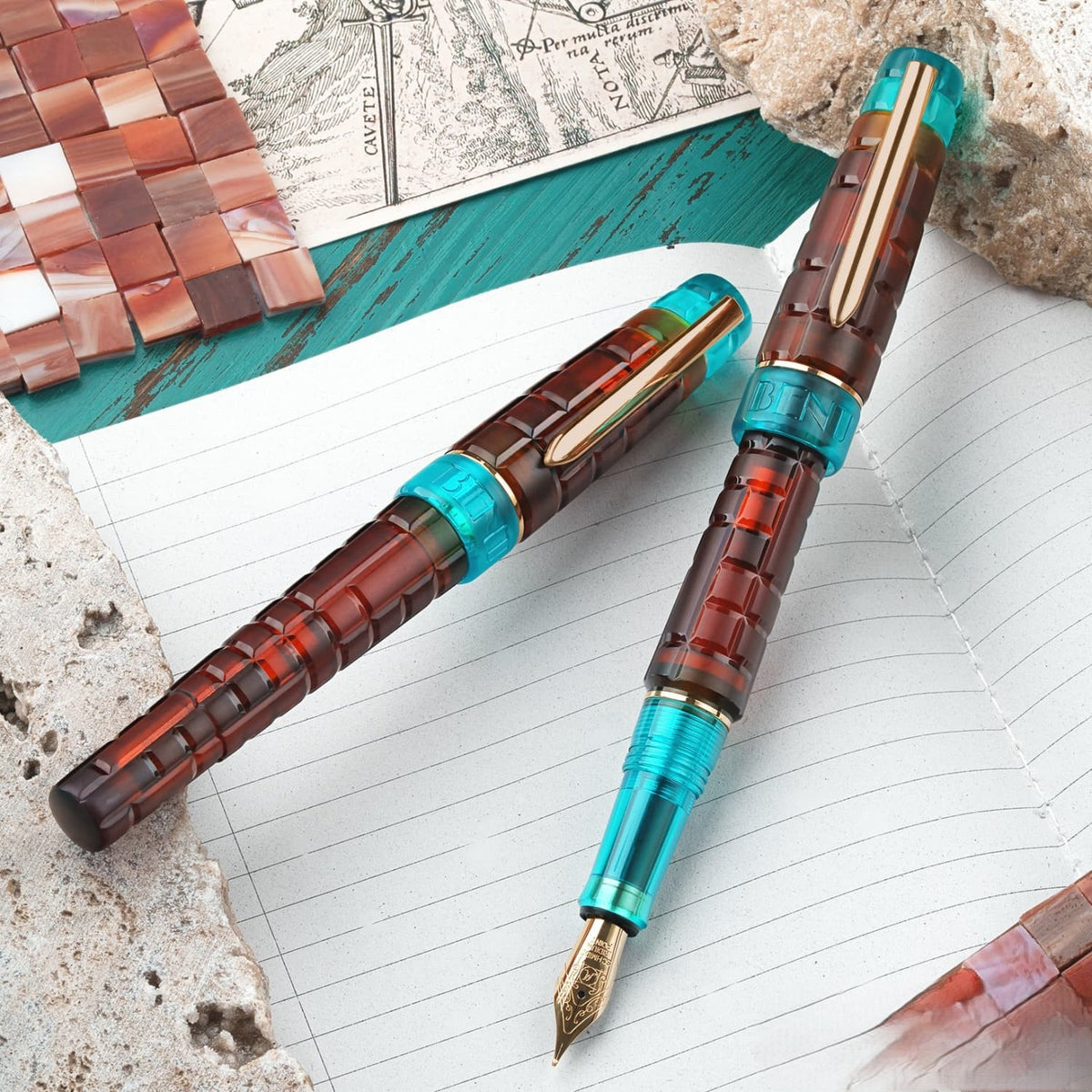 Benu Tessera Fountain Pen Collection