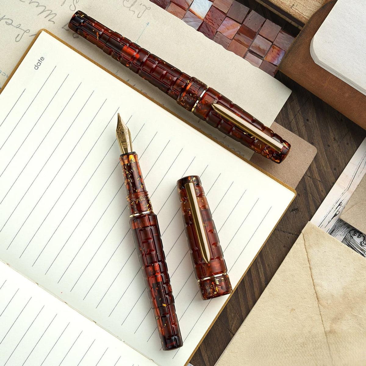 Benu Tessera Fountain Pen Collection