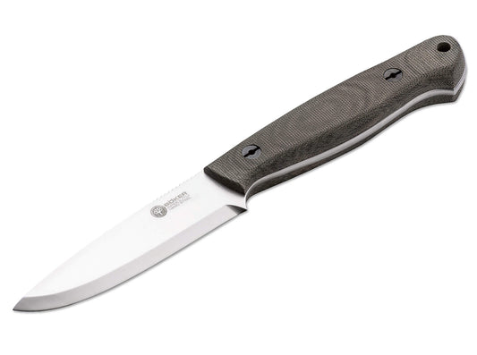 Boker Arbolito Bushcraft Micarta Green Fixed Blade Knife
