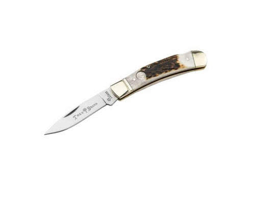 Boker Tree Brand Traditional Series 2.0 Gentleman's Lockback Stag Pocket Knife