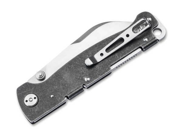 Boker Plus Atlas Sheepsfoot TS Backlock Integral Folding Knife