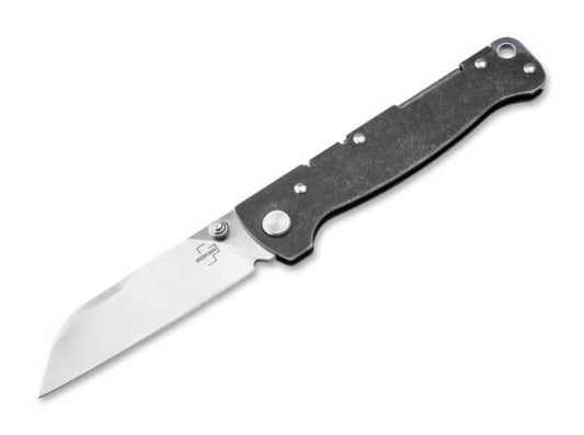 Boker Plus Atlas Sheepsfoot TS Backlock Integral Folding Knife