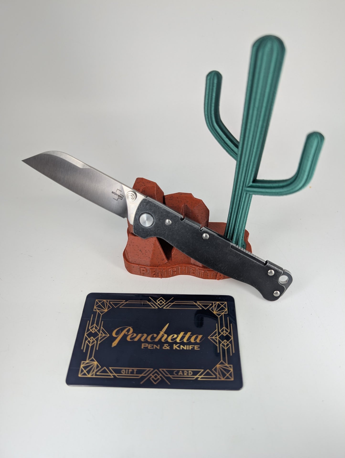 Boker Plus Atlas Sheepsfoot TS Backlock Integral Folding Knife