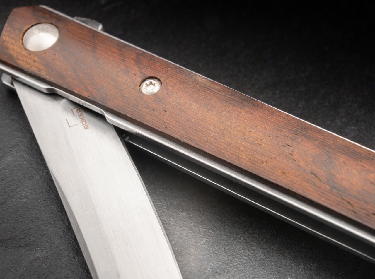 Boker Plus Kwaiken Air Mini Cocobolo Linerlock Folding Knife