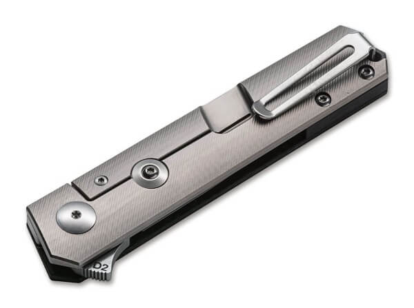Boker Plus Kwaiken Compact Flipper Marble Carbon Framelock Folding Knife