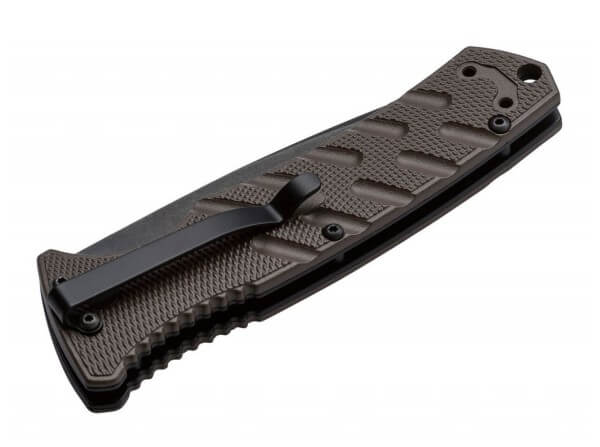 Boker Plus Strike Coyote D2 Spear Point Auto Folding Knife