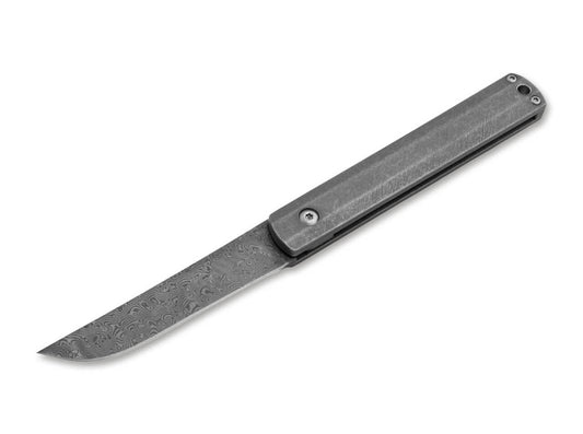 Boker Plus Wasabi Damascus Slip Joint Folding Knife