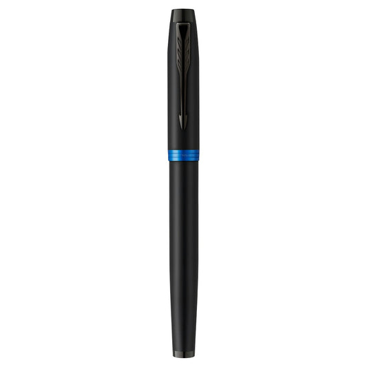 Parker IM Vibrant Rings Marine Blue Rollerball Pen