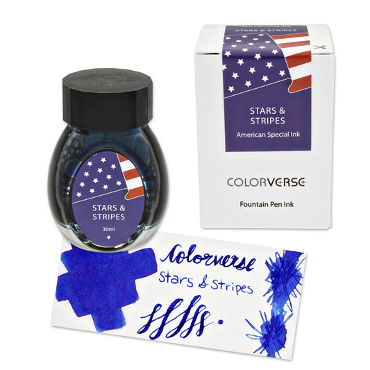 Colorverse Stars & Stripes Bottled Ink 30mL